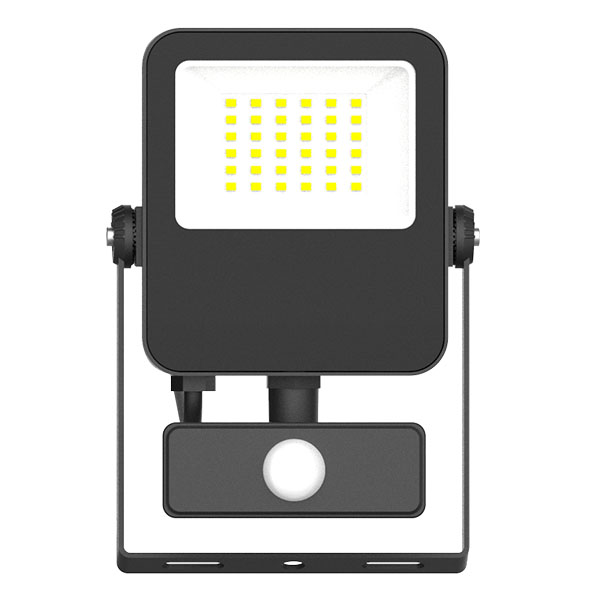 10987 - Skyline Slim+ 30W LED Floodlight with PIR - 4000K